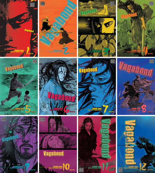 Vagabond (VIZBIG Edition) (Vol 1-12) Complete Manga Set