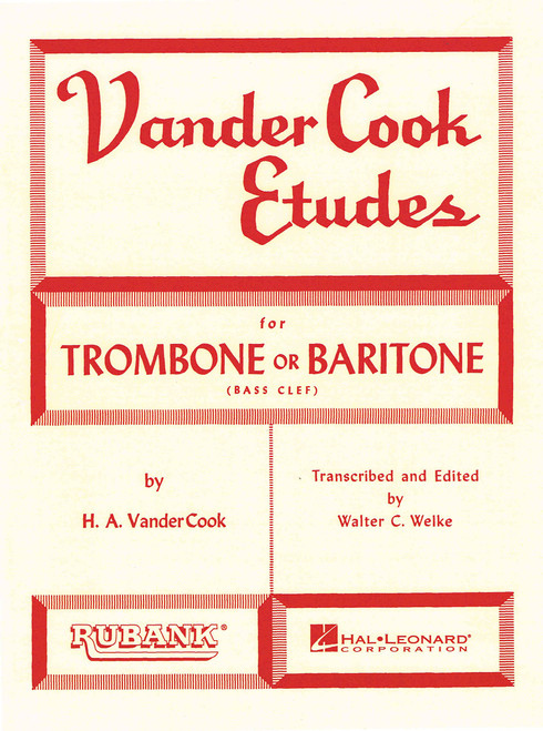 Vandercook Etudes for Trombone or Baritone