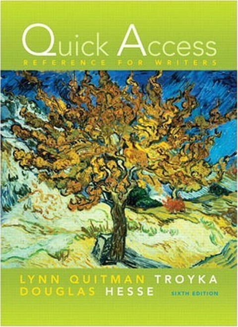 Quick Access Reference For Writers