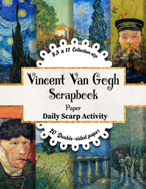 Vincent Van Gogh Scrapbook Paper