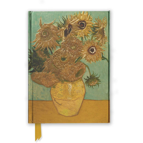 Vincent van Gogh: Sunflowers (Foiled Journal) (Flame Tree Notebooks)