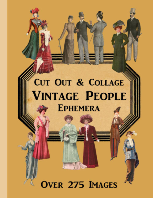 Vintage People Cut Out & Collage Ephemera - Over 275 Images