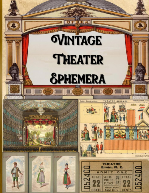 Vintage Theater Ephemera: Step into the Glamour of the Golden Age with