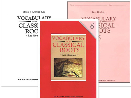 Vocabulary from Classical Roots Grade 6 SET - Student Book