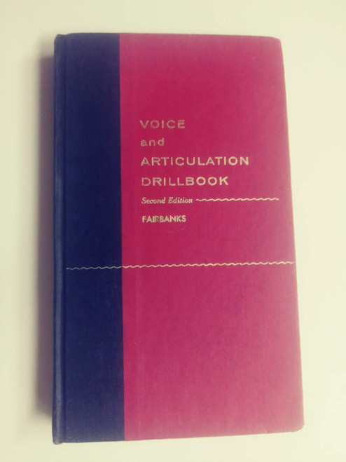 Voice and Articulation Drillbook