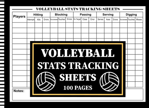 Volleyball Stats Tracking Sheets