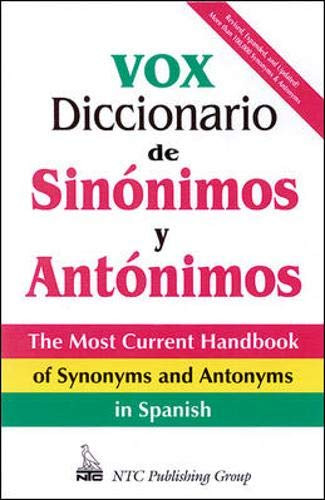 Vox Diccionario De Sinonimos Y Antonimos