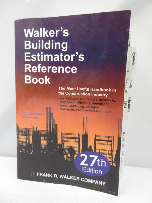 Walker's Building Estimator's Reference Book, 27th Edition