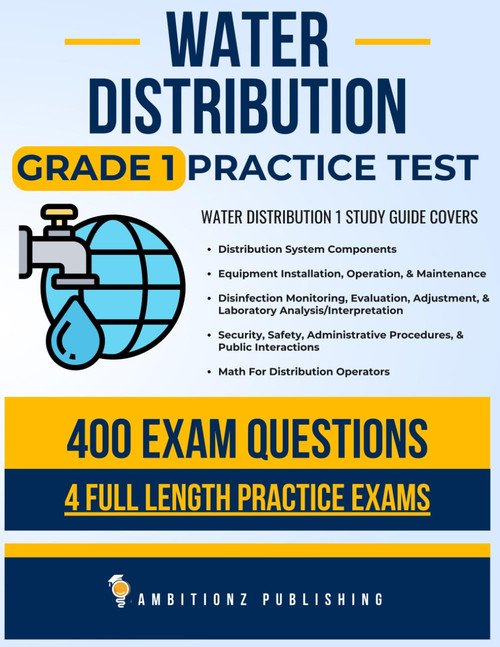 Water Distribution Grade 1 Practice Test