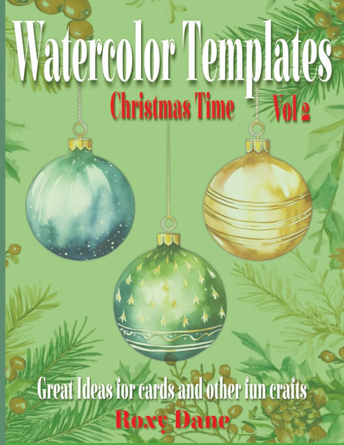 Watercolor Templates Christmas Time Vol 2