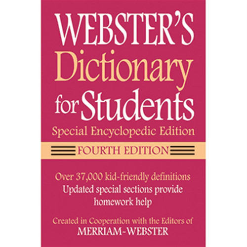 Webster's Dictionary for Students, Special Encyclopedic Edition