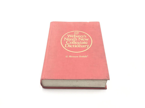 Webster's Ninth New Collegiate Dictionary