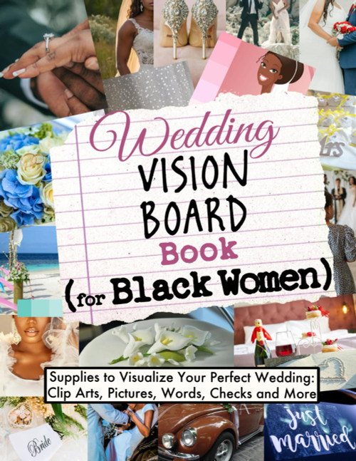 Wedding Vision Board Book for Black Women: