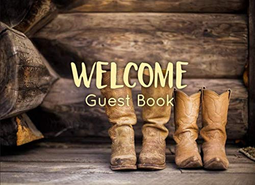 Western Guest Book for Vacation Home