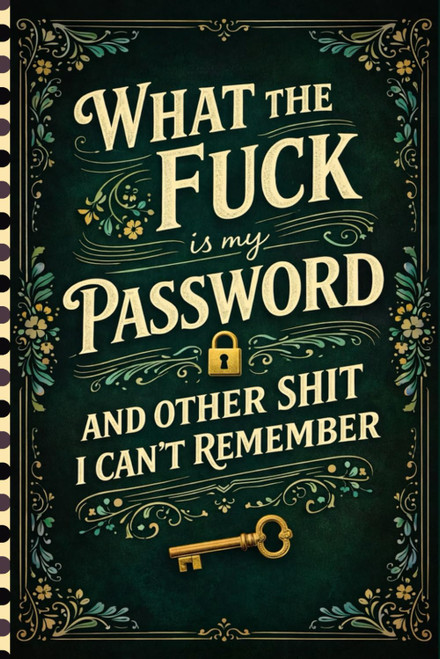 What the fuck is My Password and other Shit I can't Remember