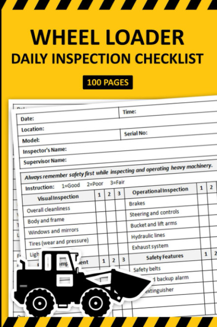 Wheel Loader Daily Inspection Checklist