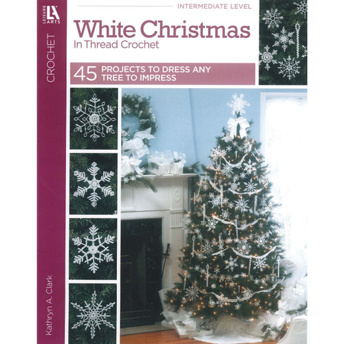 White Christmas in Thread Crochet-47 Designs include Garlands
