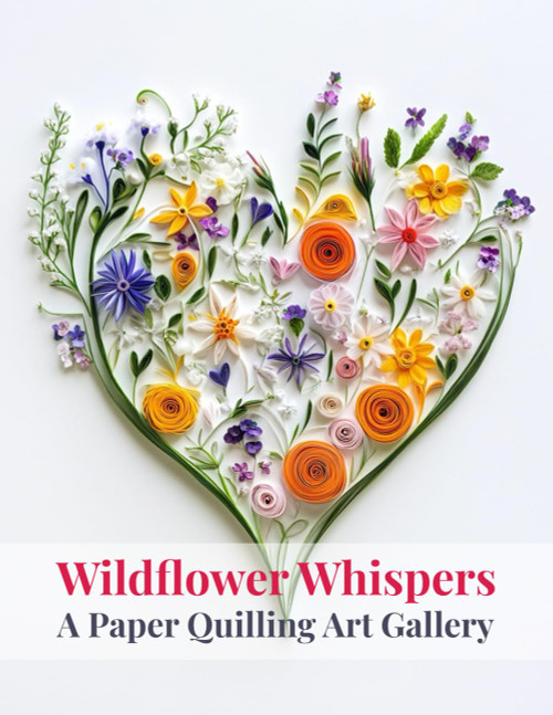 Wildflower Whispers: A Paper Quilling Art Gallery: Collection of