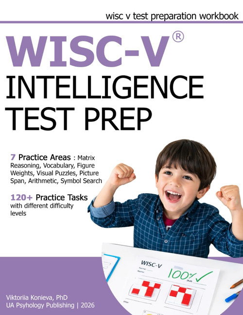 WISC V Intelligence Test Prep - WISC V Test Preparation Workbook - Matrix