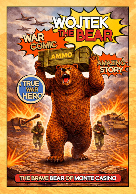 Wojtek the Bear: A True War Hero, The Brave Bear of Monte Casino, War