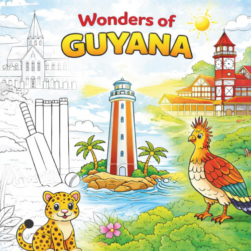 Wonders of Guyana: Colouring Book