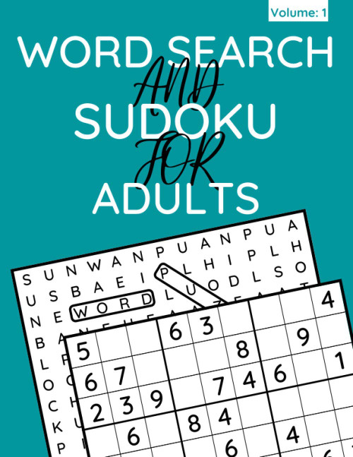 Word Search And Sudoku For Adults: 100+ Puzzles For Adults & Seniors
