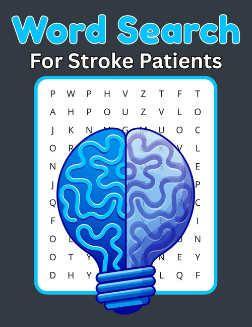 Word Search for Stroke Patients: Large Print Word Searches for Brain