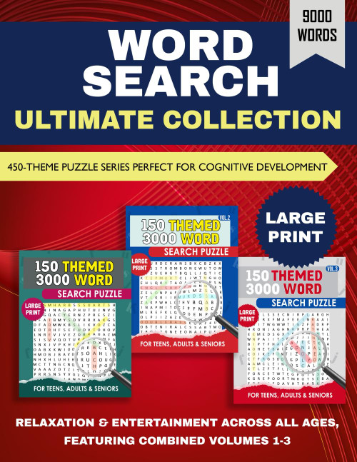 Word Search Ultimate Collection: Complete 9000-Word