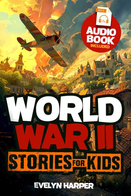 World War II Stories for Kids: A Collection of 18 Inspiring Tales Across