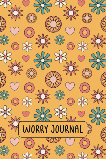 Worry Journal for Teens: Anxiety and Emotions Log Book for Teens with