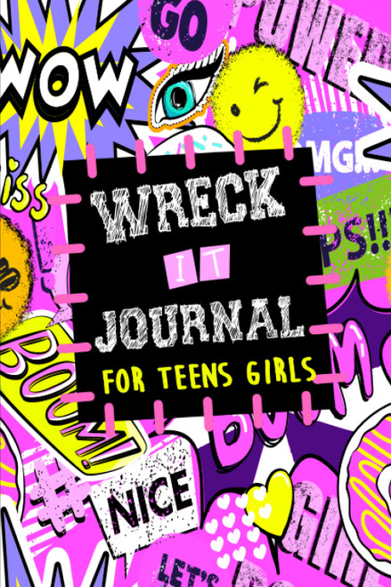 Wreck It Journal For Teens Girls
