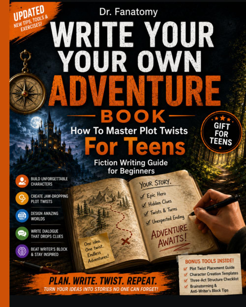 Write Your Own Adventure Book: How to Master Plot Twists for Teens: