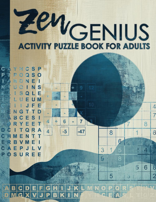 Zen Genius Activity Puzzle Book for Adults