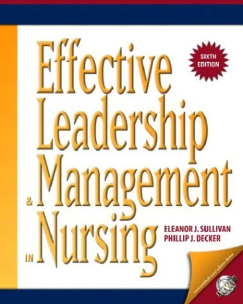 Effective Leadership And Management In Nursing