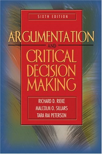 Argumentation And Critical Decision Making