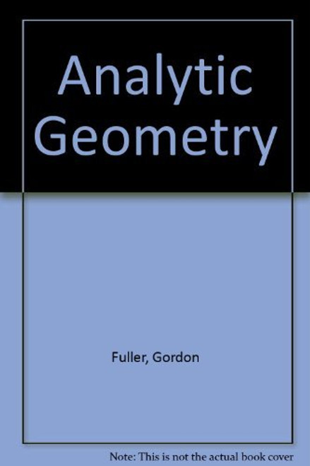Analytic Geometry