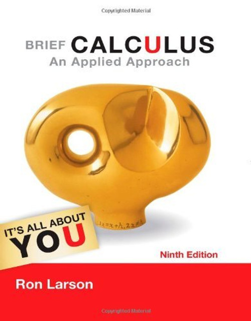 Brief Calculus An Applied Approach