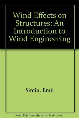 Winds Effects On Structures Fundamentals And Applications To Design