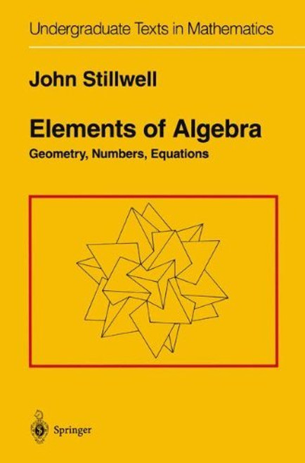 Elements Of Algebra