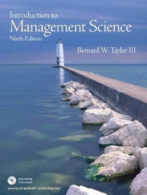 Introduction To Management Science