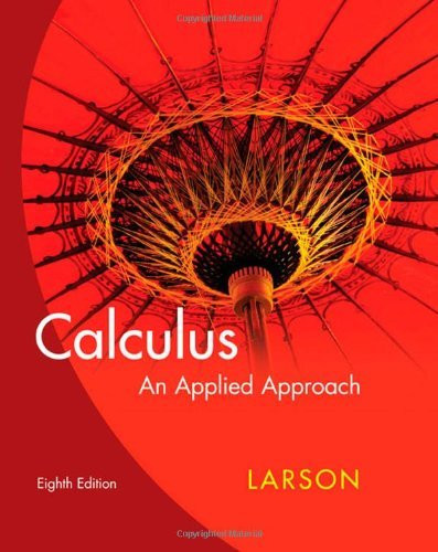 Calculus An Applied Approach