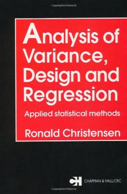 Analysis Of Variance Design And Regression