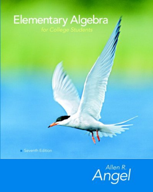 Elementary Algebra For College Students