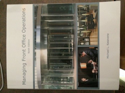 Managing Front Office Operations