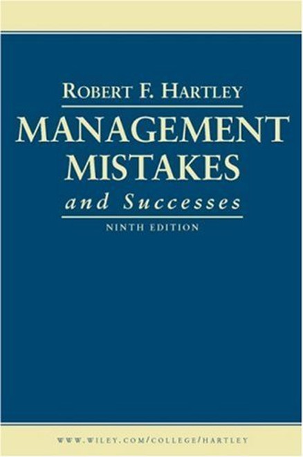 Management Mistakes And Successes