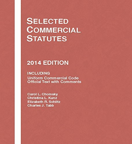Selected Commercial Statutes