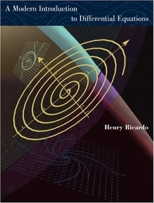 Modern Introduction To Differential Equations