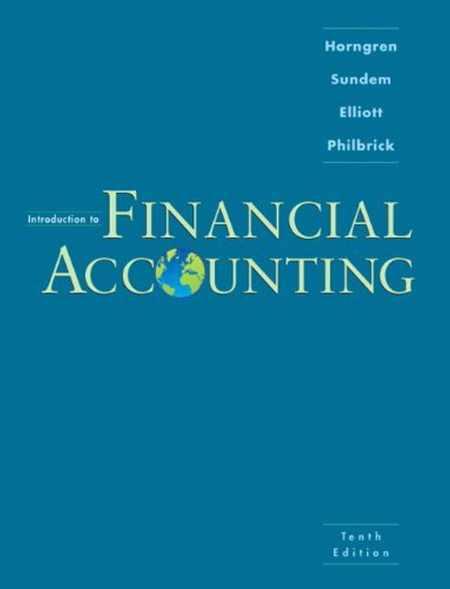 Introduction To Financial Accounting
