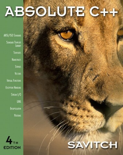 Absolute C++