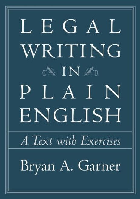 Legal Writing In Plain English
